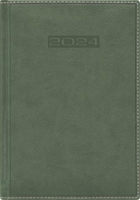 Naptár, tervező, B5, heti, DAYLINER "Sherwood", zöld