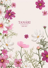 Tanári zsebkönyv, 2026/2027 tanév, A5, heti, TOPTIMER, "Szellőrózsa"