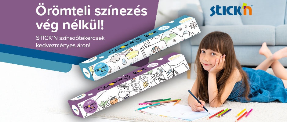 Örömteli színezés vég nélkül!