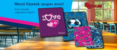Menő füzetek szuper áron!