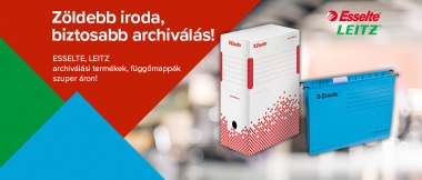 Zöldebb iroda, biztosabb archiválás!